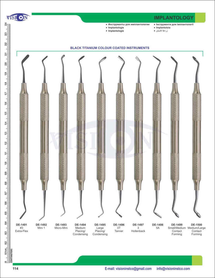 Vision Instruments Company Instruments